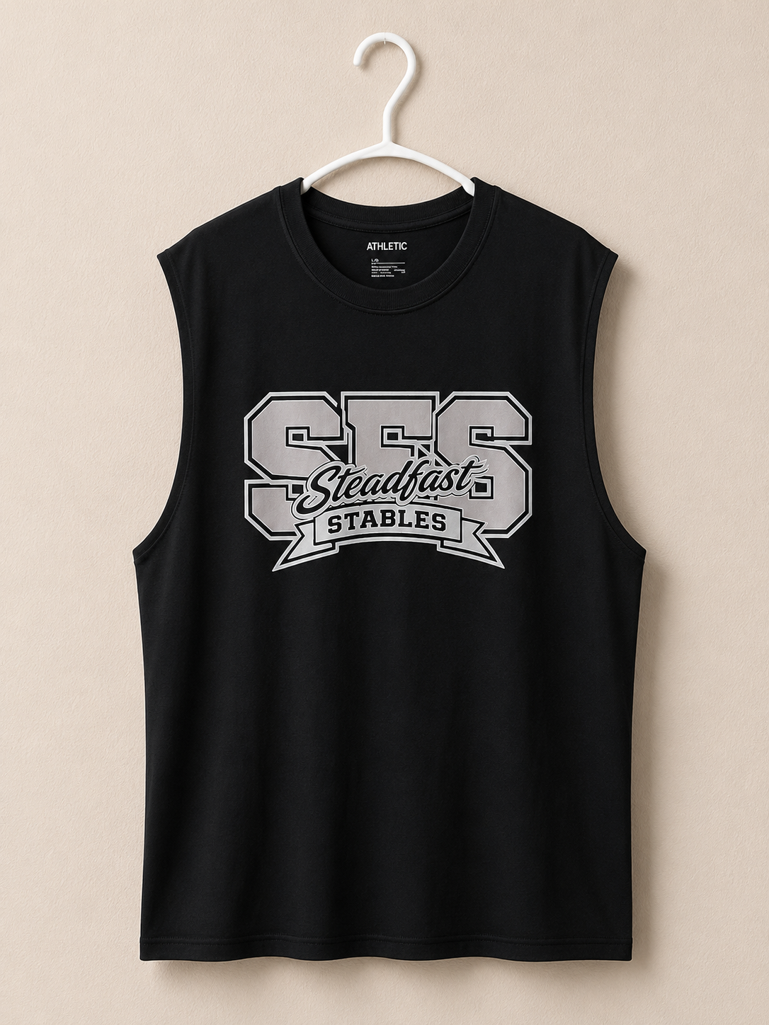 Custom Mens Sleeveless Shirt (Front and Back Design)