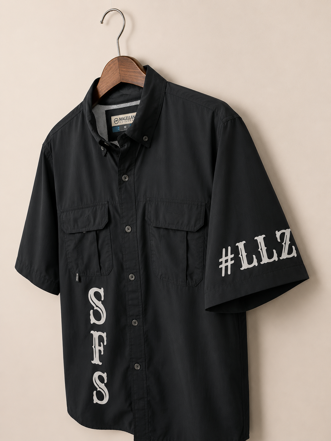 Custom Fish Button Down Shirts