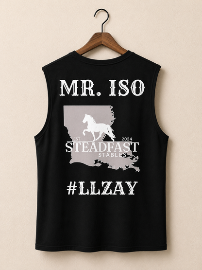 Custom Mens Sleeveless Shirt (Front and Back Design)